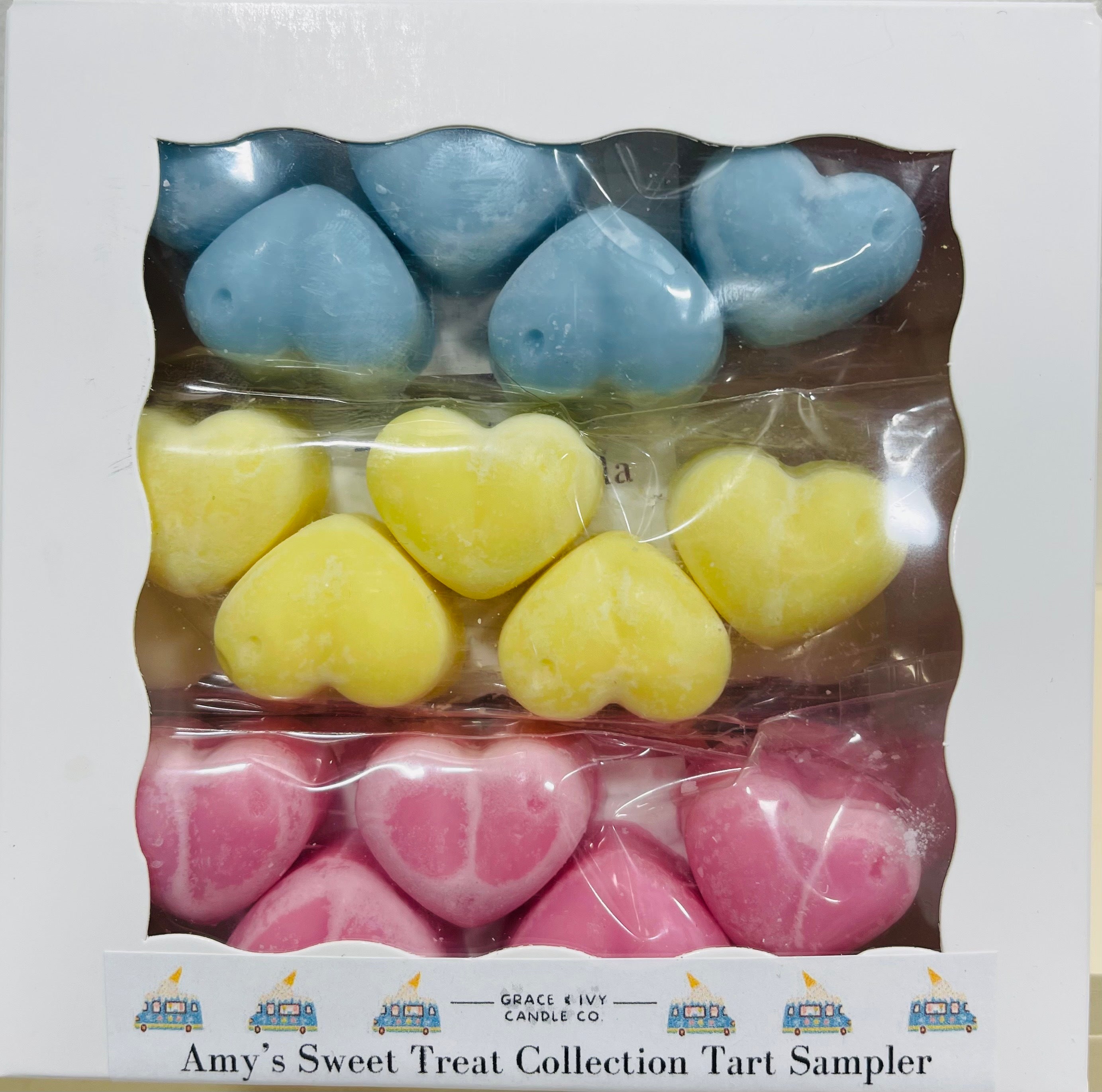Heart Wax Tart Collection 9 Pack Boxes