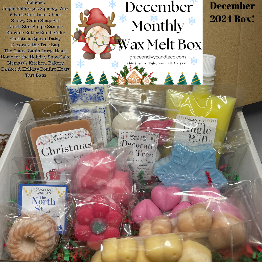 Monthly Mystery Wax Melt Subscription Boxes