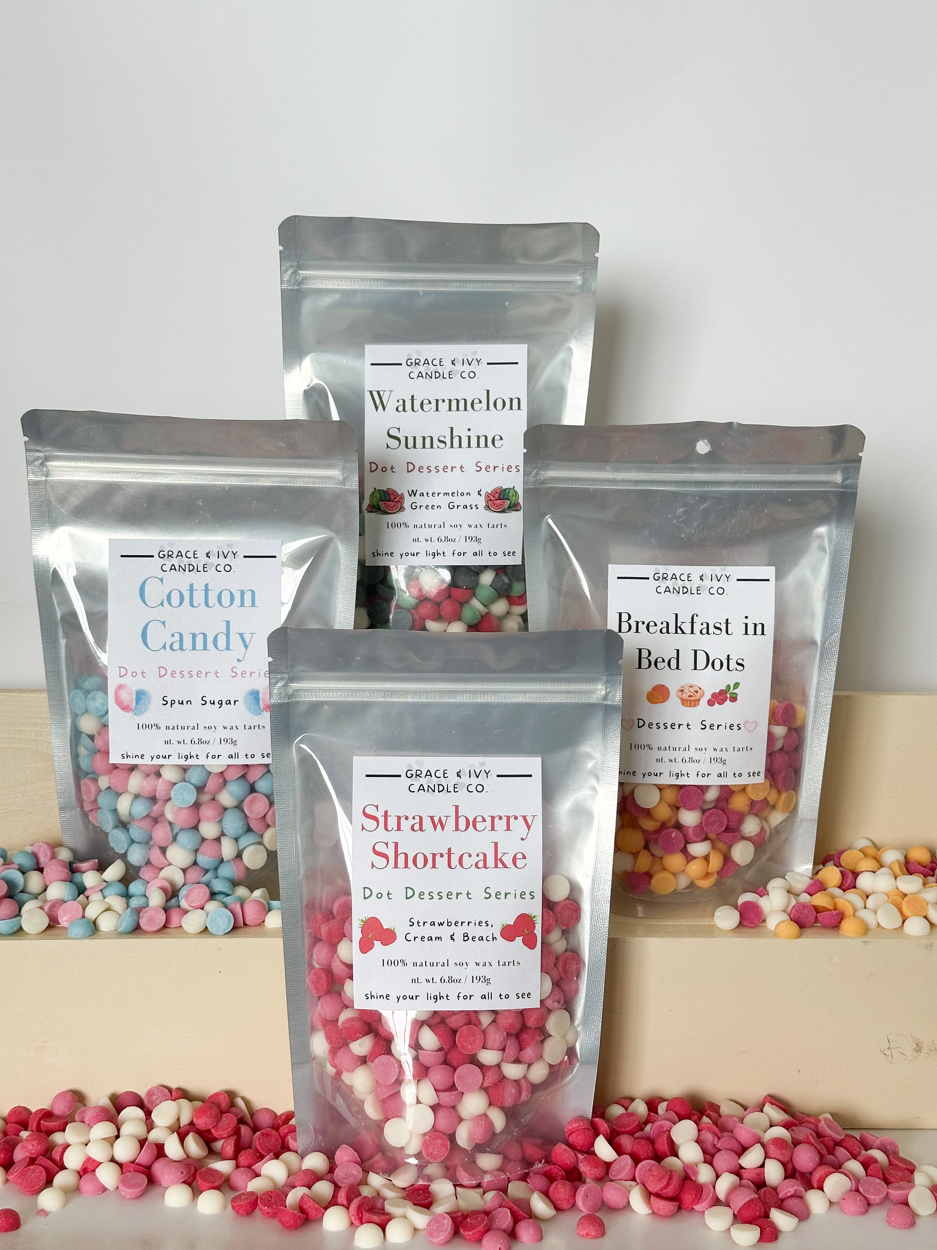 Dessert Series: Dots Wax Melts Large Bags Sampler Pack