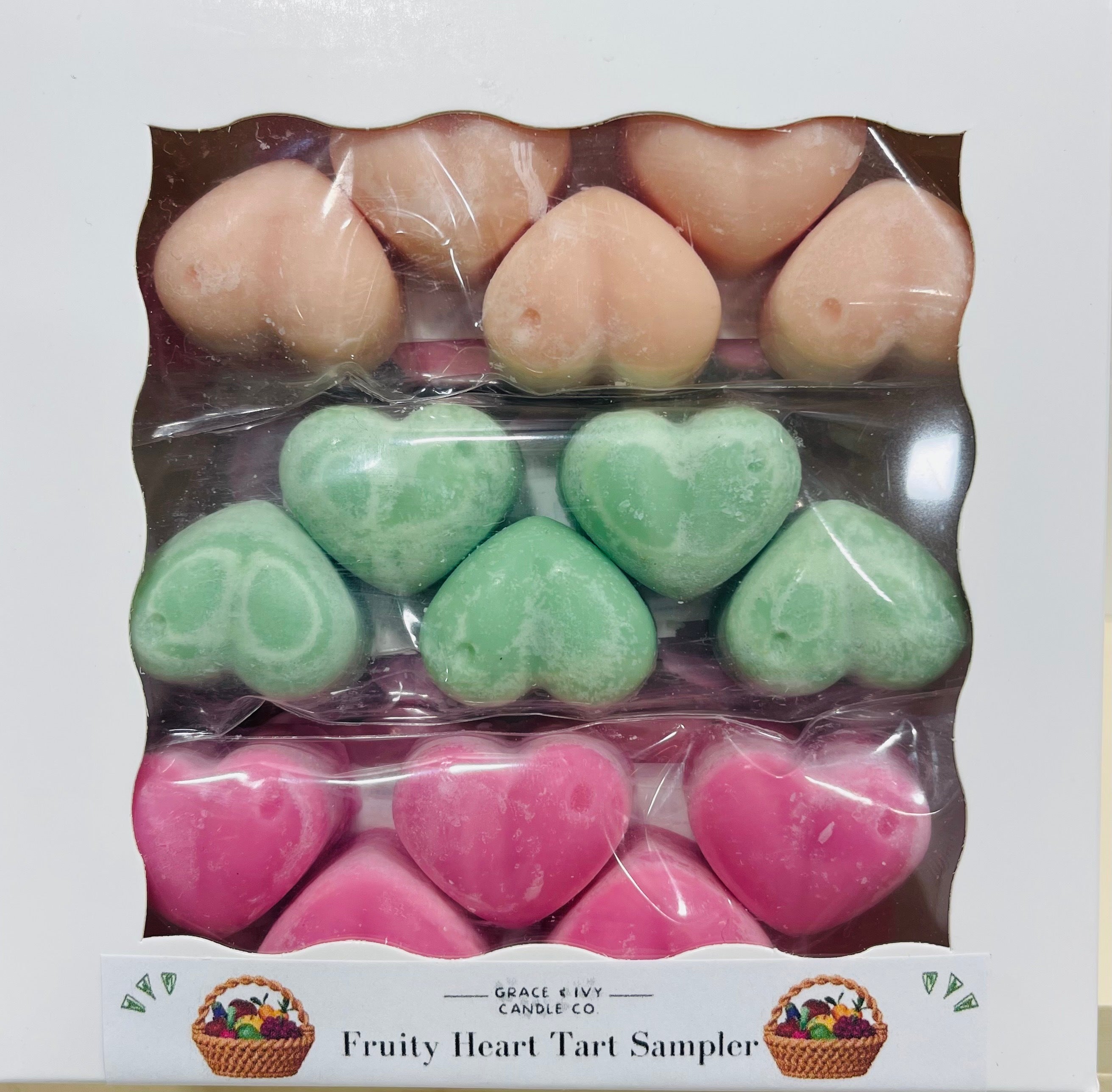 Heart Wax Tart Collection 9 Pack Boxes