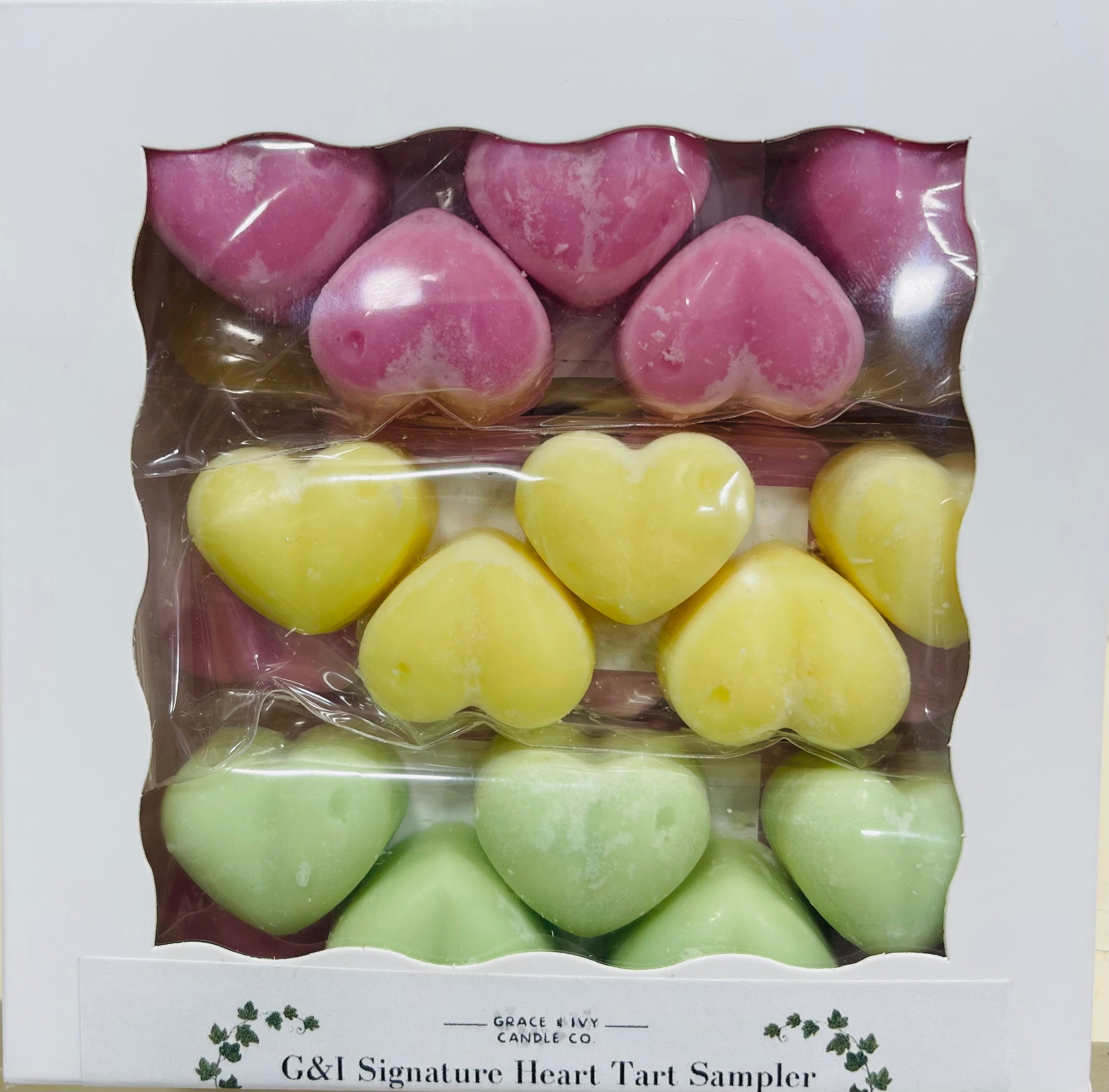 Heart Wax Tart Collection 9 Pack Boxes