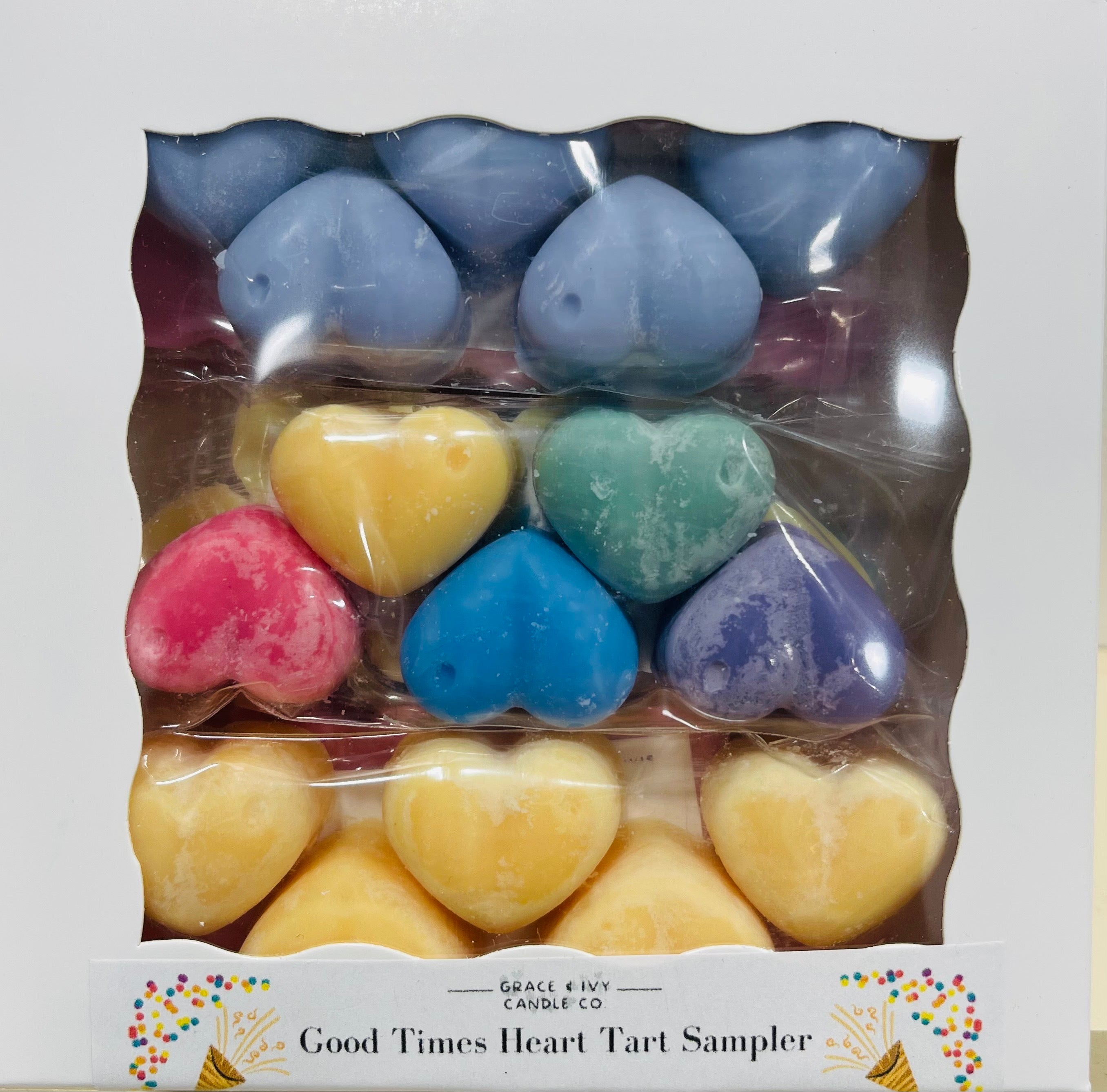 Heart Wax Tart Collection 9 Pack Boxes