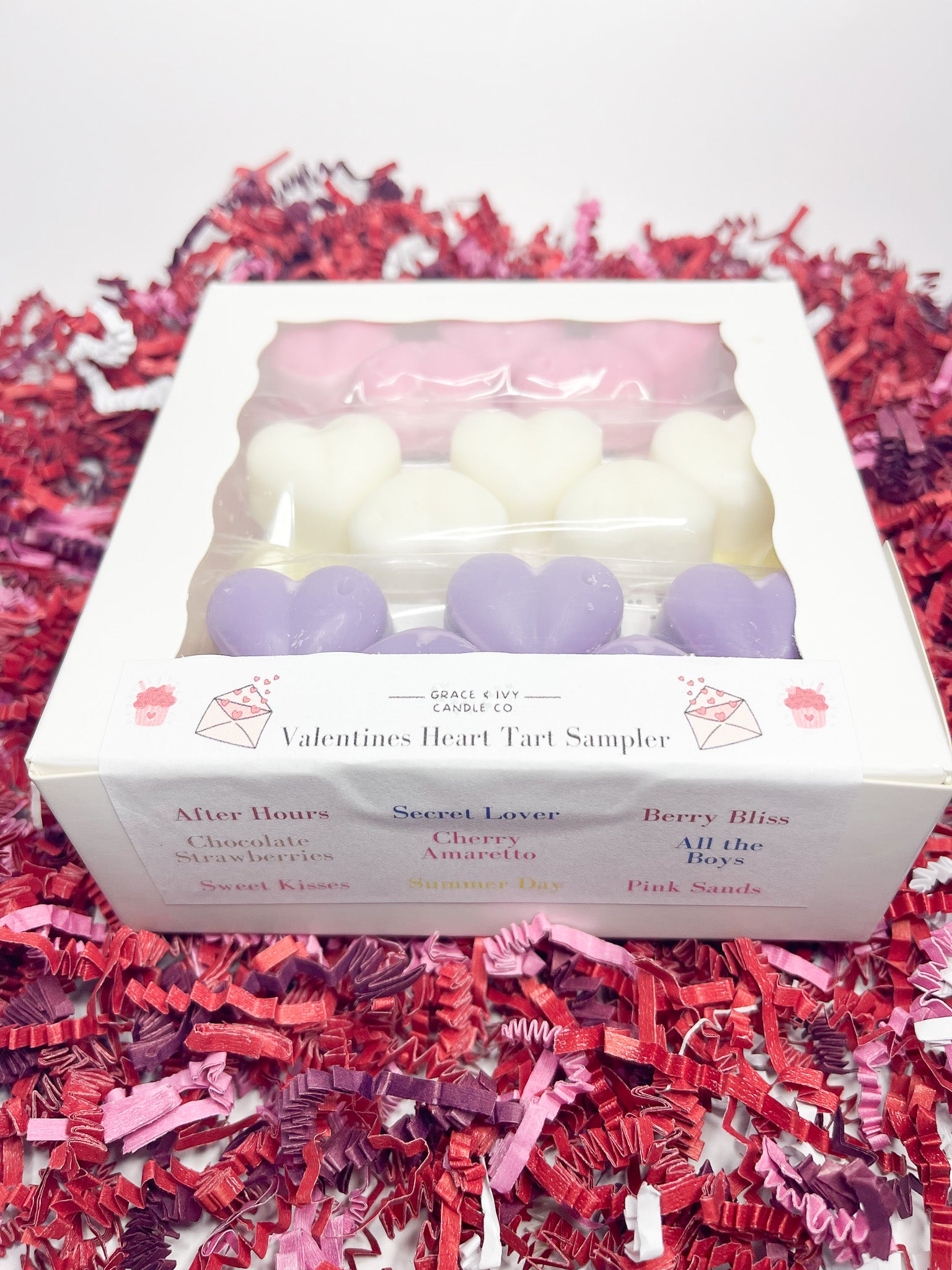 Heart Wax Tart Small Sampler Boxes