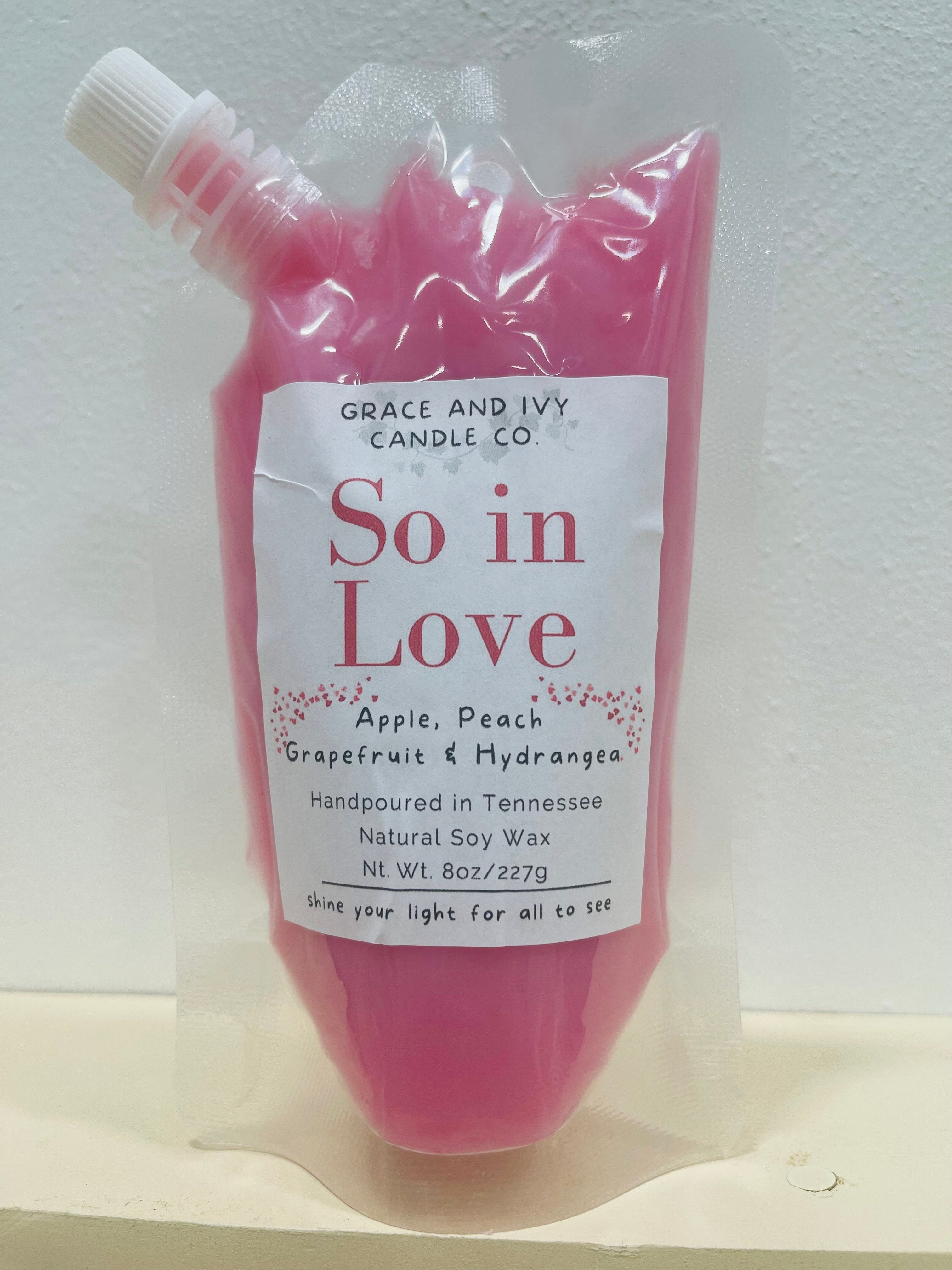 8oz Squeezable Wax Melt Bags (Classic Collection)