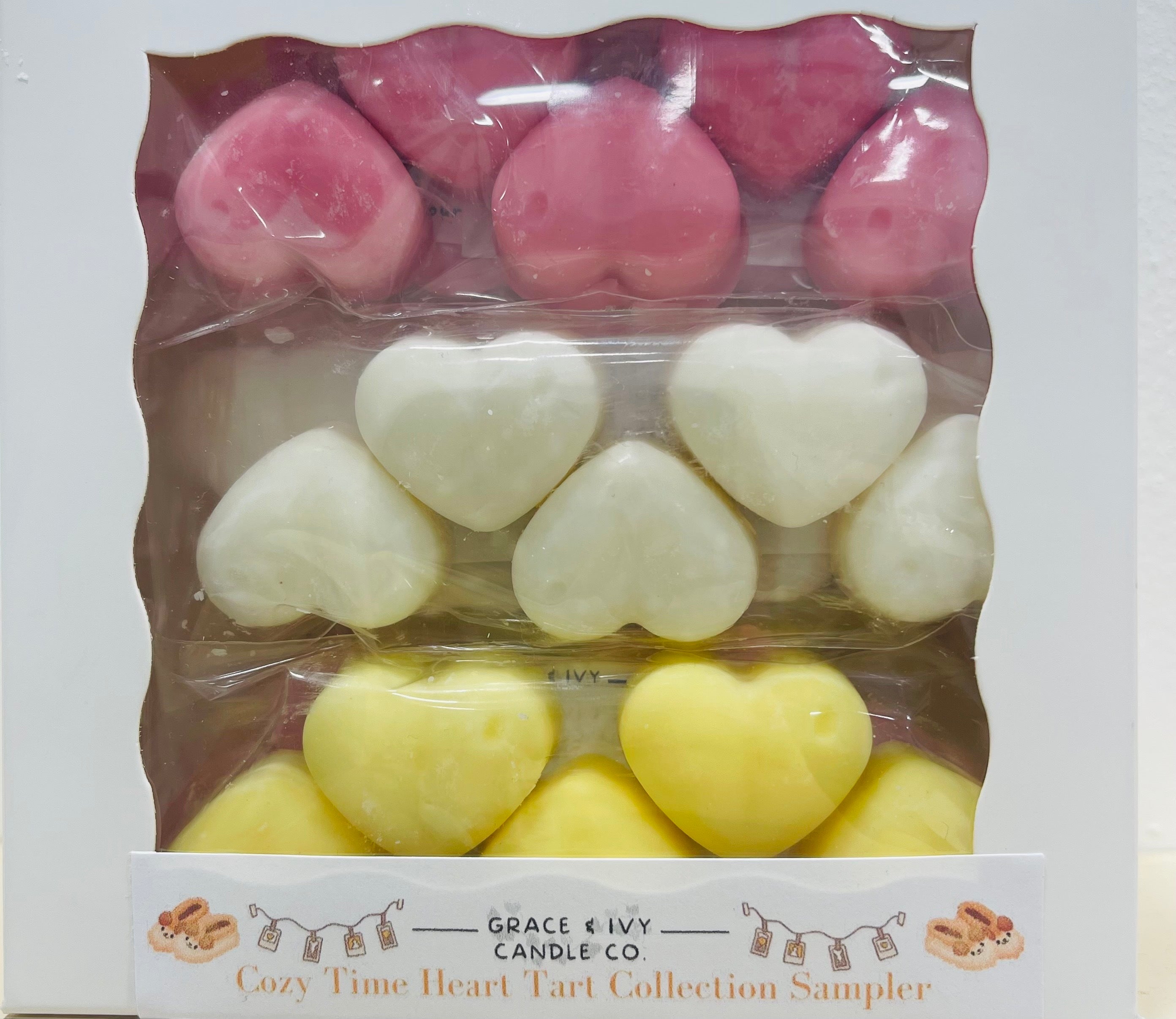 Heart Wax Tart Collection 9 Pack Boxes