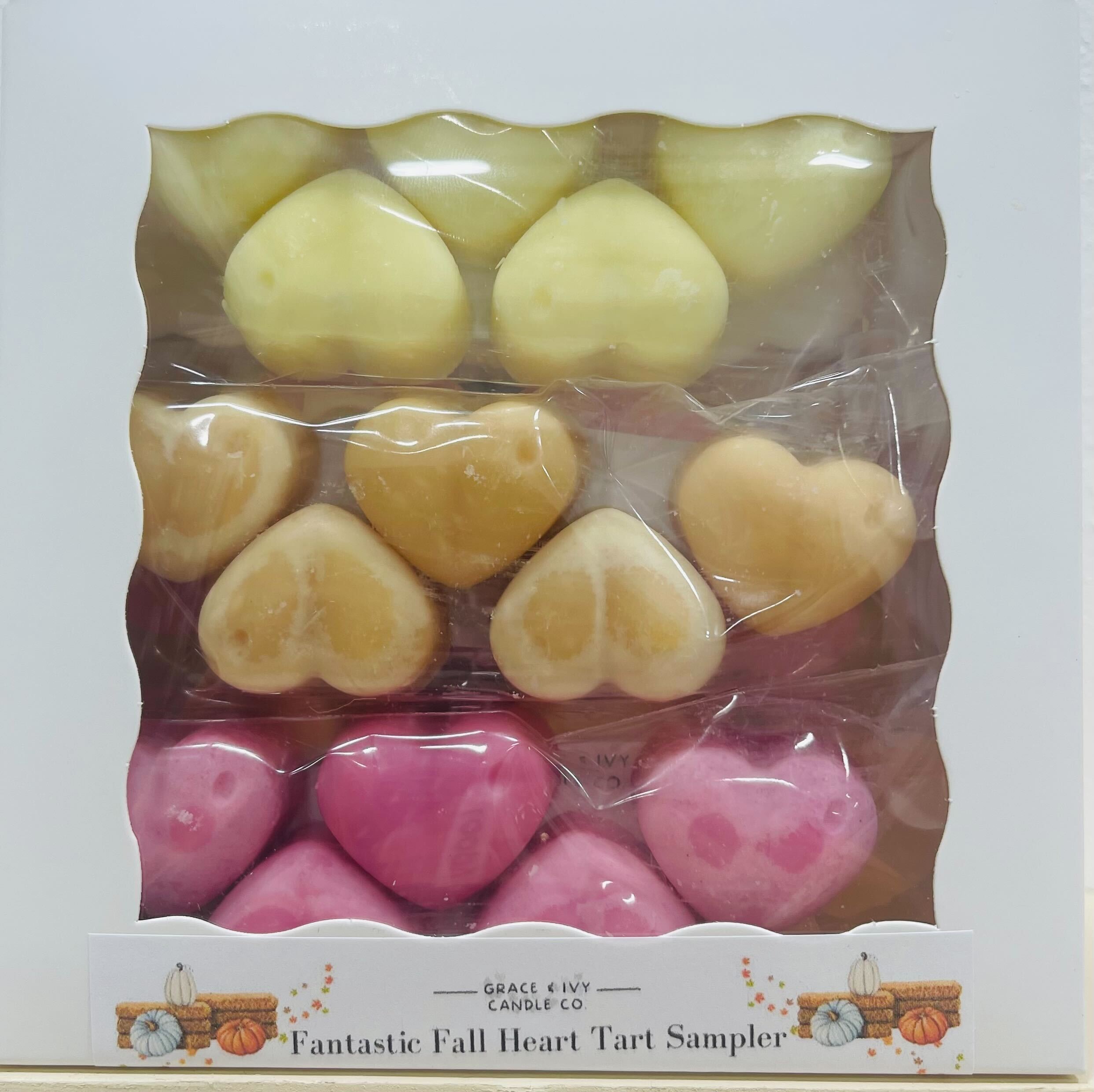 Heart Wax Tart Collection 9 Pack Boxes