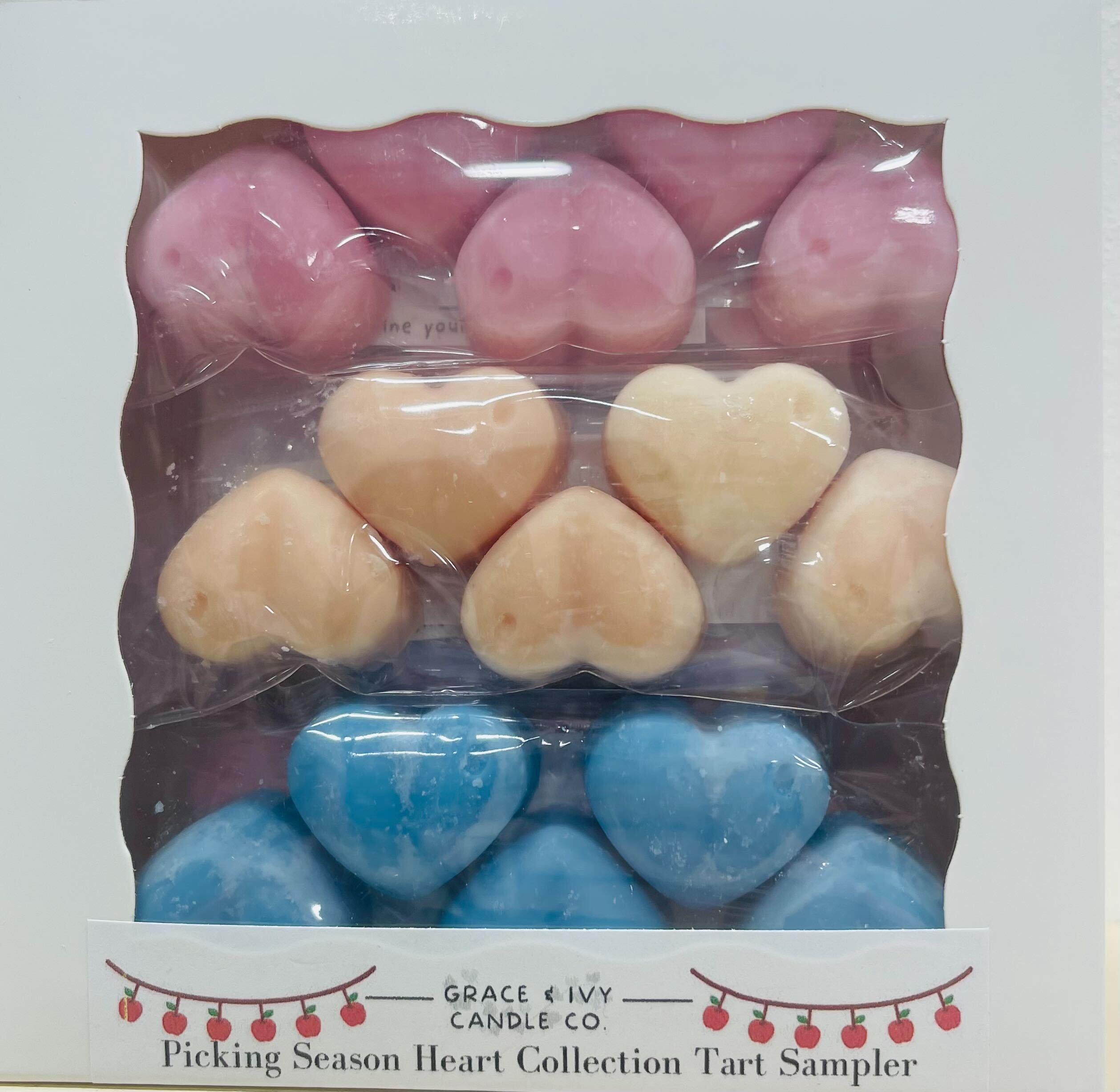 Heart Wax Tart Collection 9 Pack Boxes