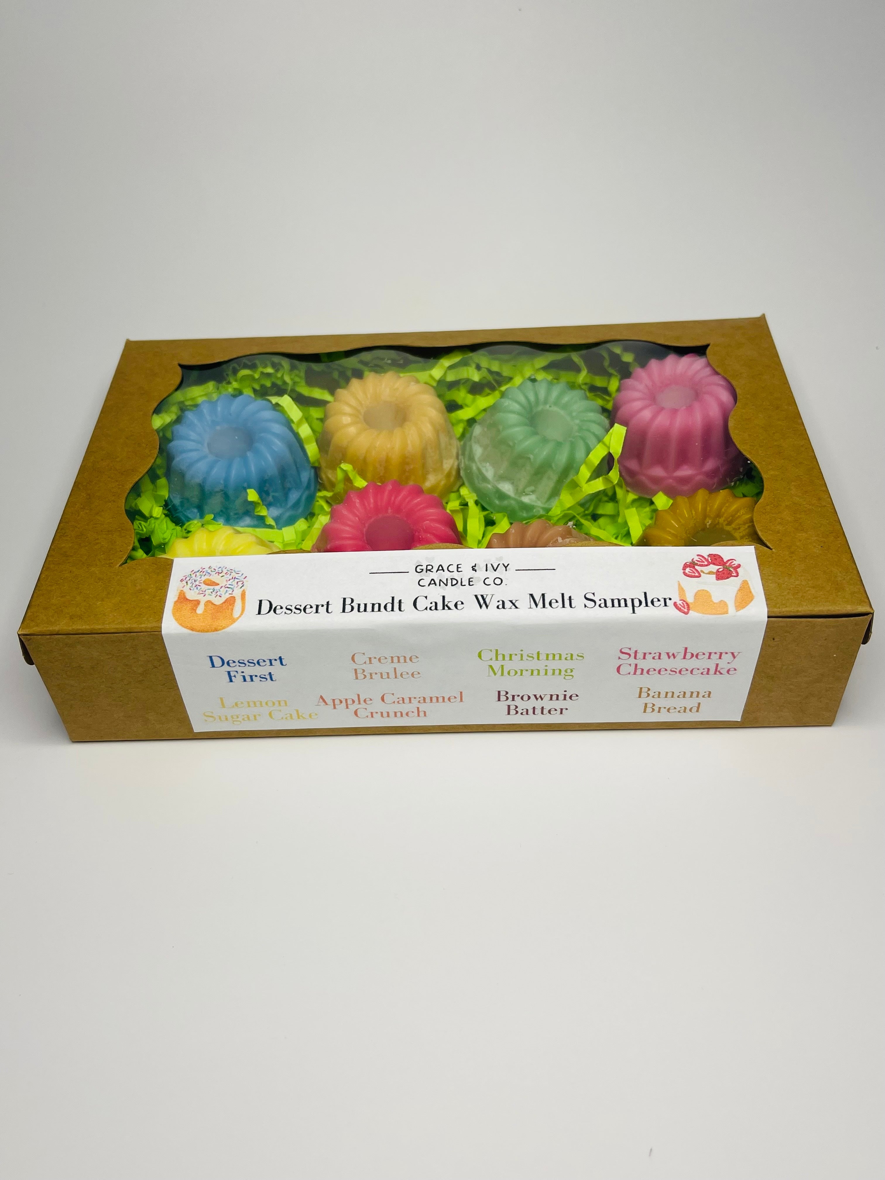 Bundt Cakes Wax Melt Sampler Box