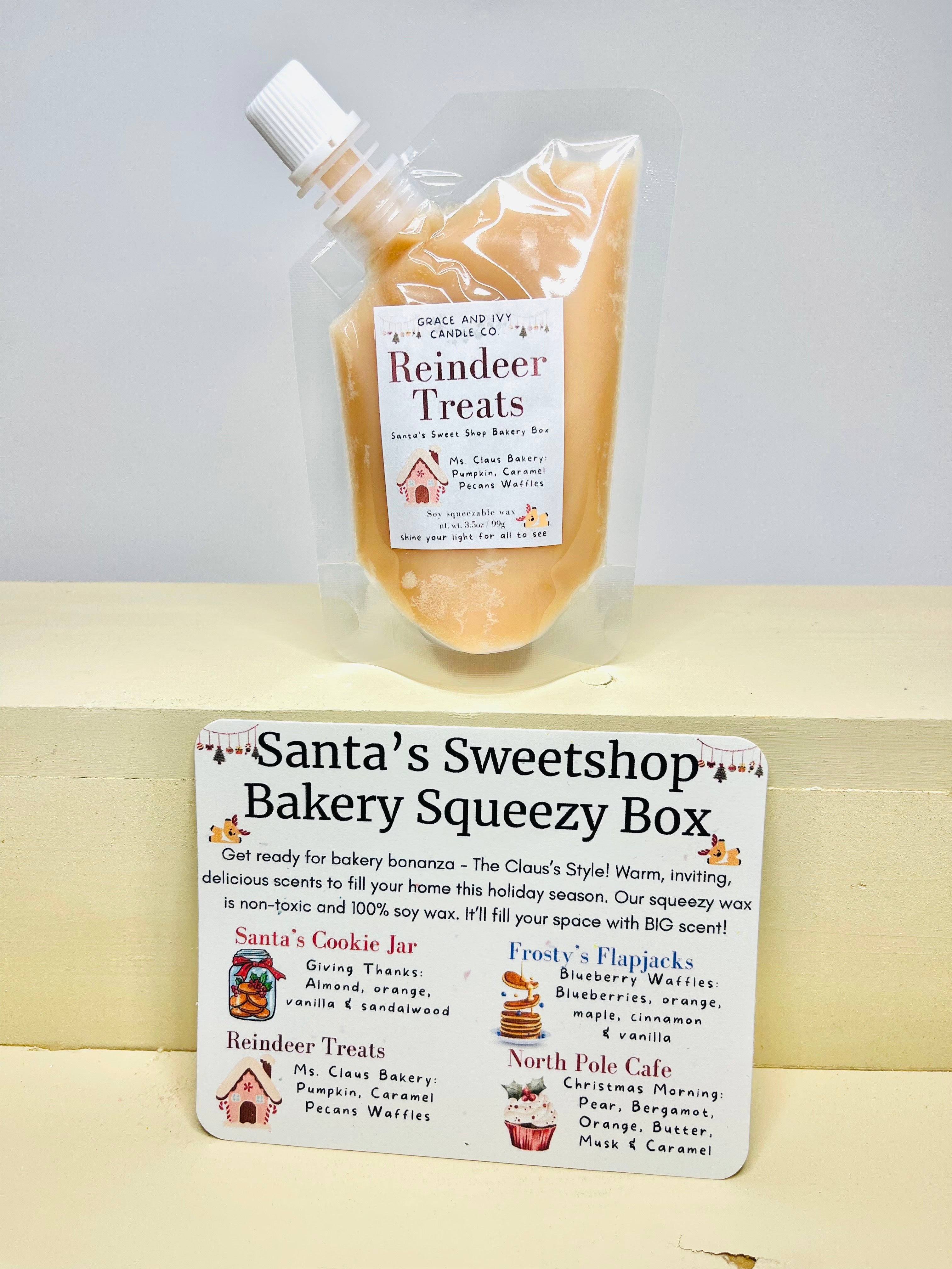 Santa's Sweet Shop Bakery Squeezy Sampler Box
