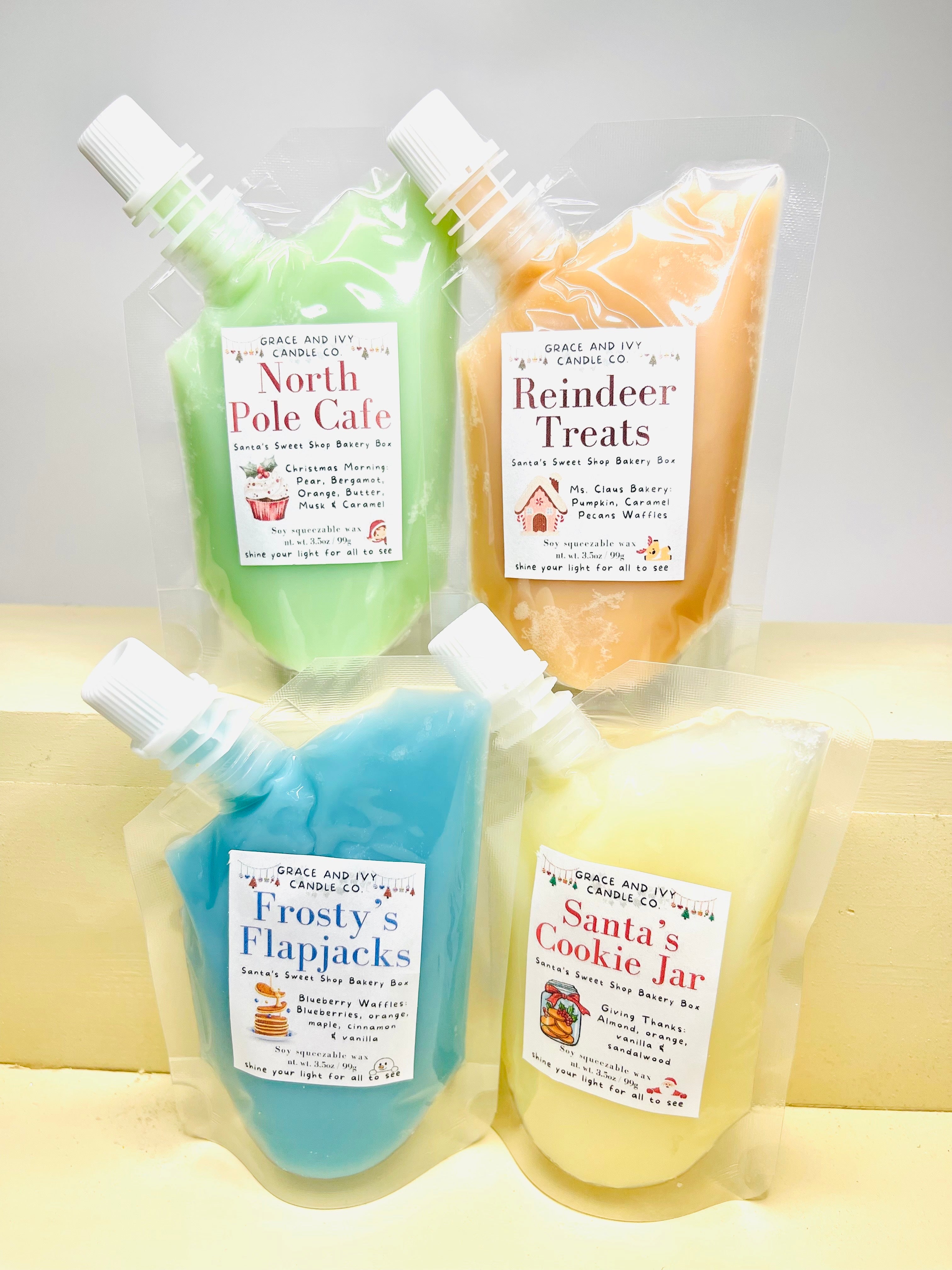 Santa's Sweet Shop Bakery Squeezy Sampler Box