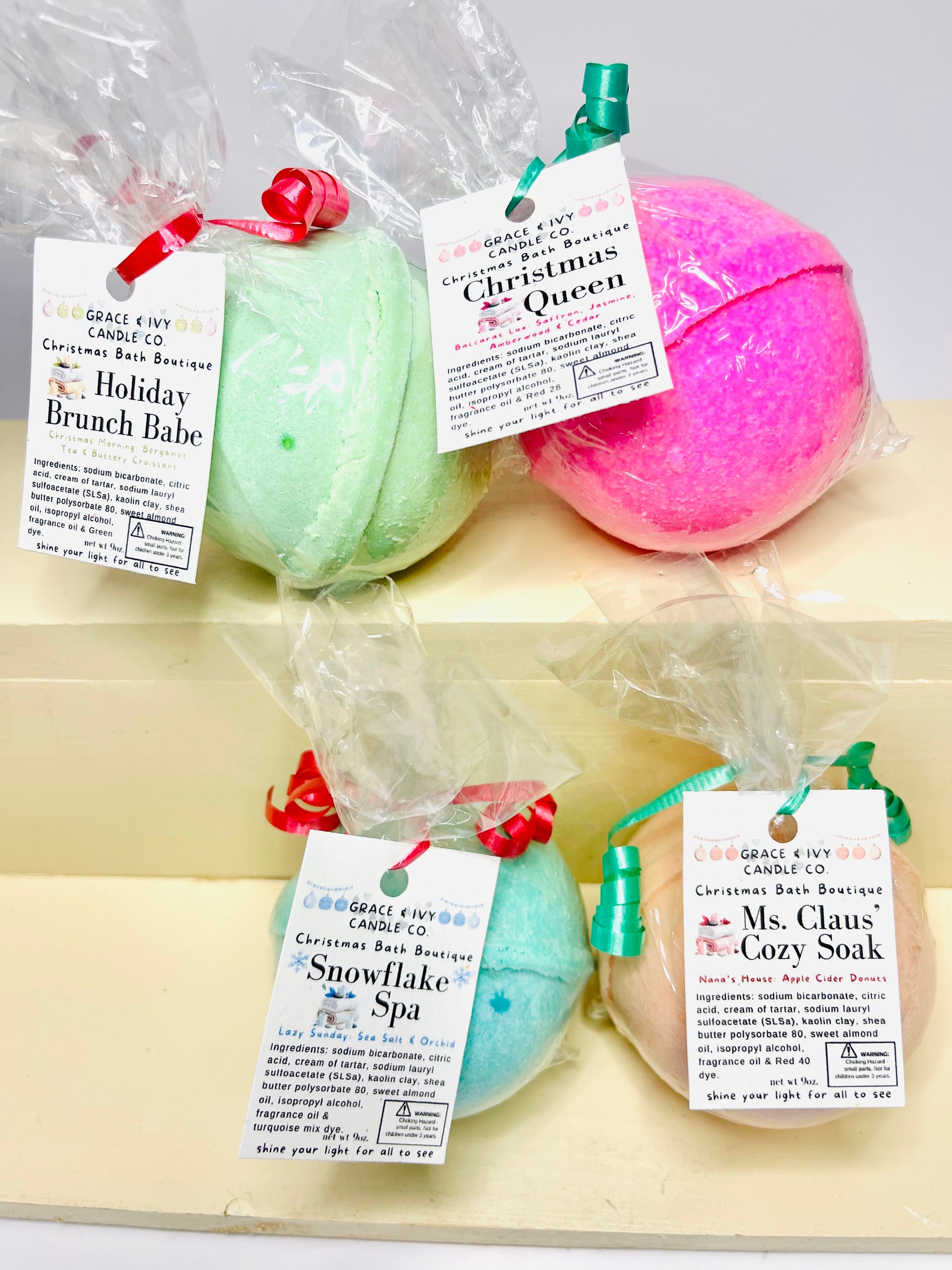 Black Friday Christmas Bath Bomb Boutique Set