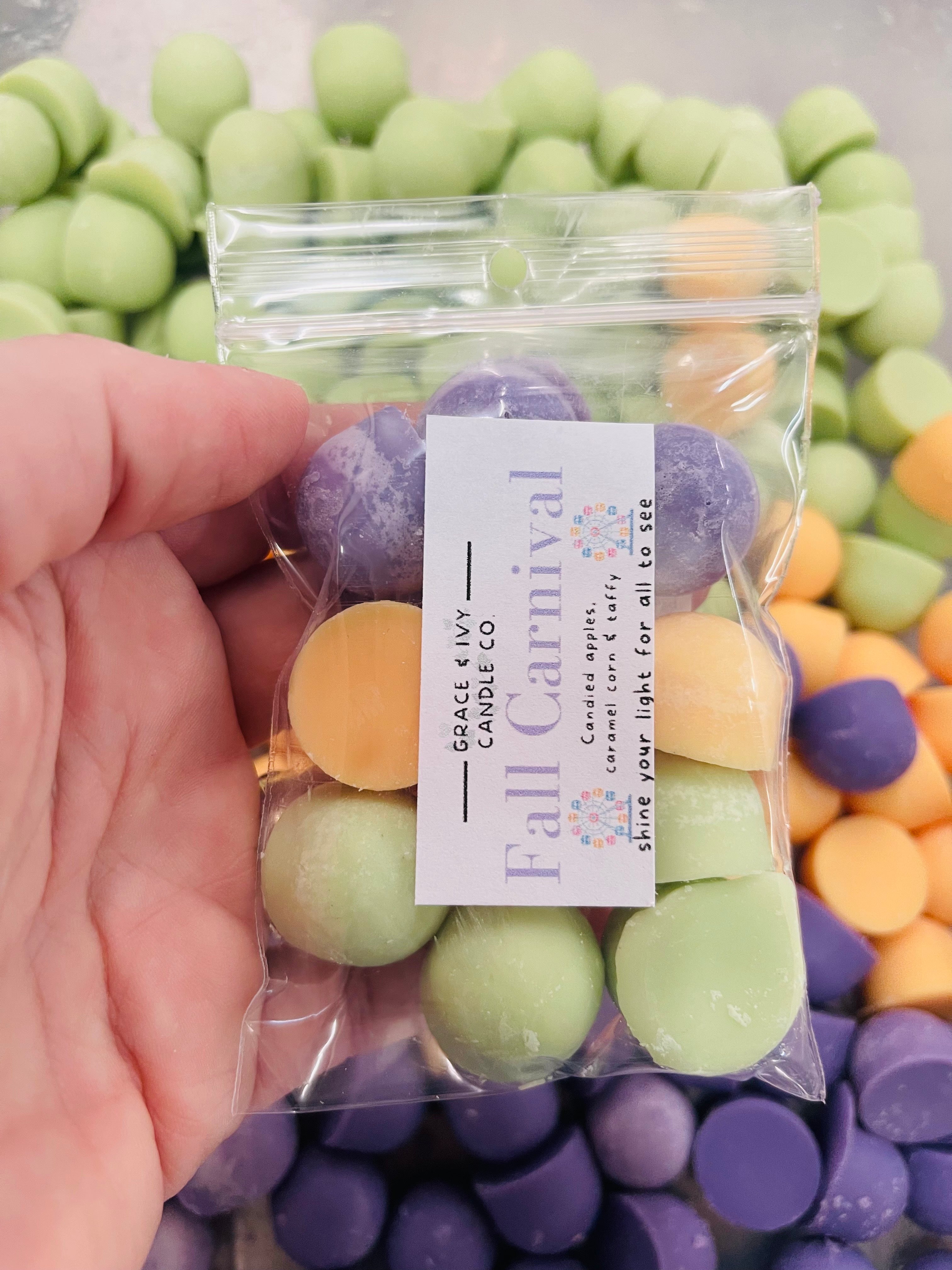 Small Themed Wax Melt Bags