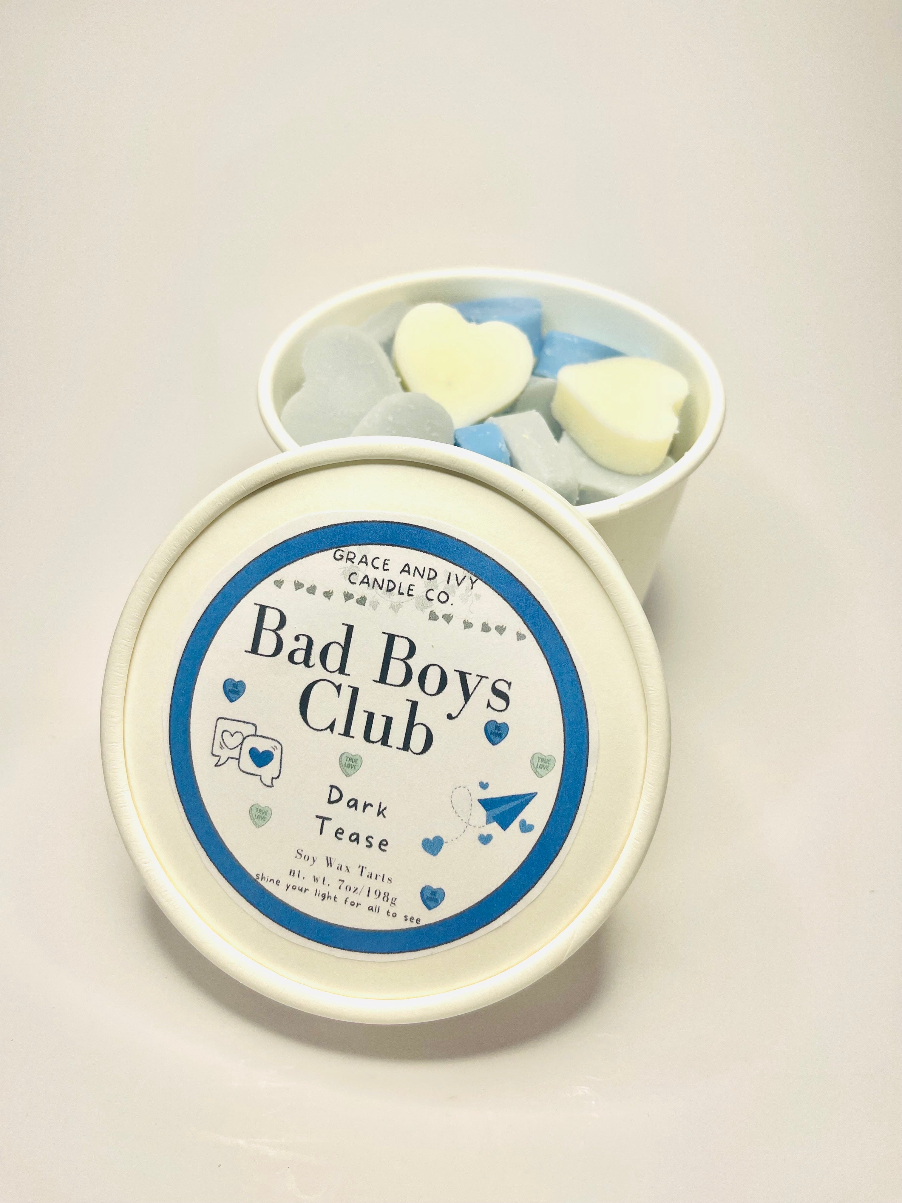 Conversation Hearts Wax Melt Tart 7oz Cups