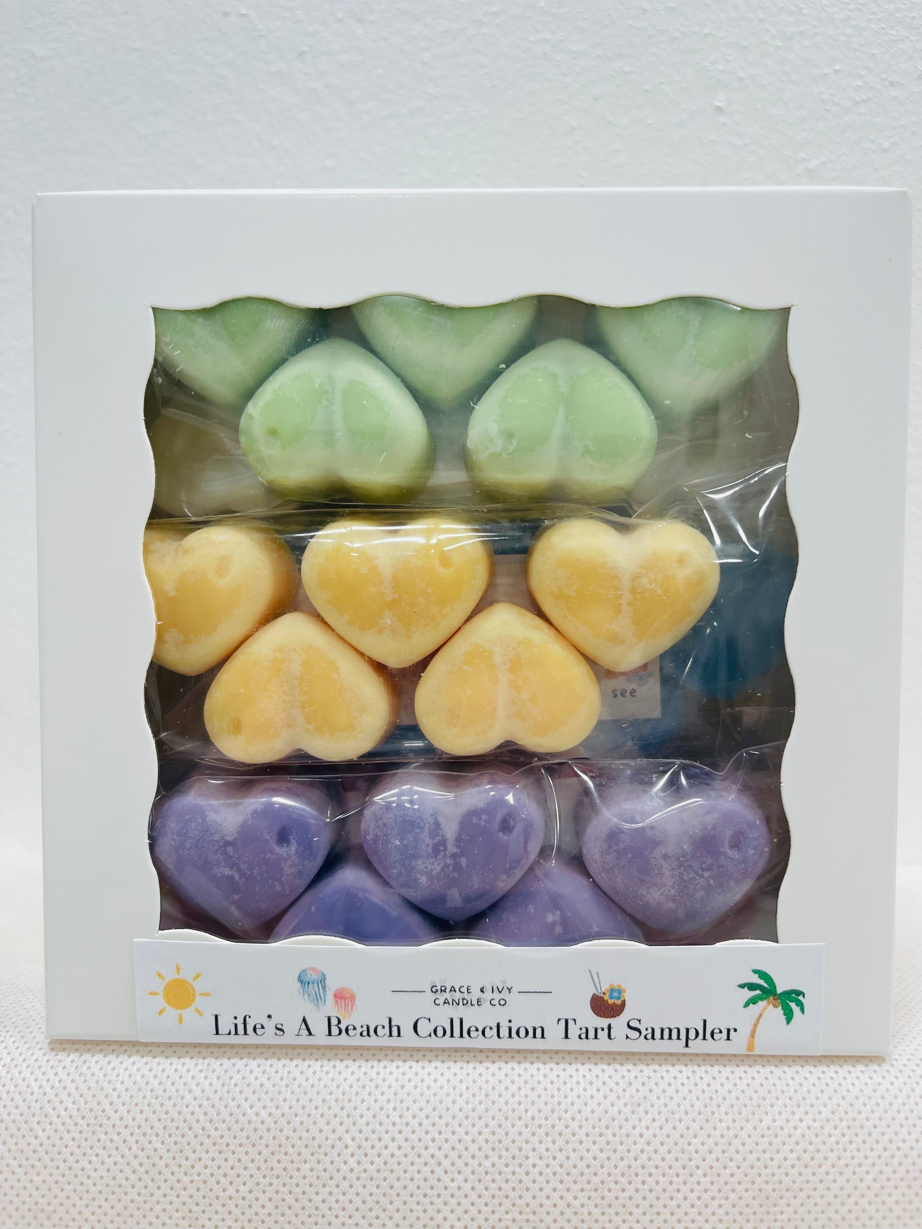Heart Wax Tart Collection 9 Pack Boxes