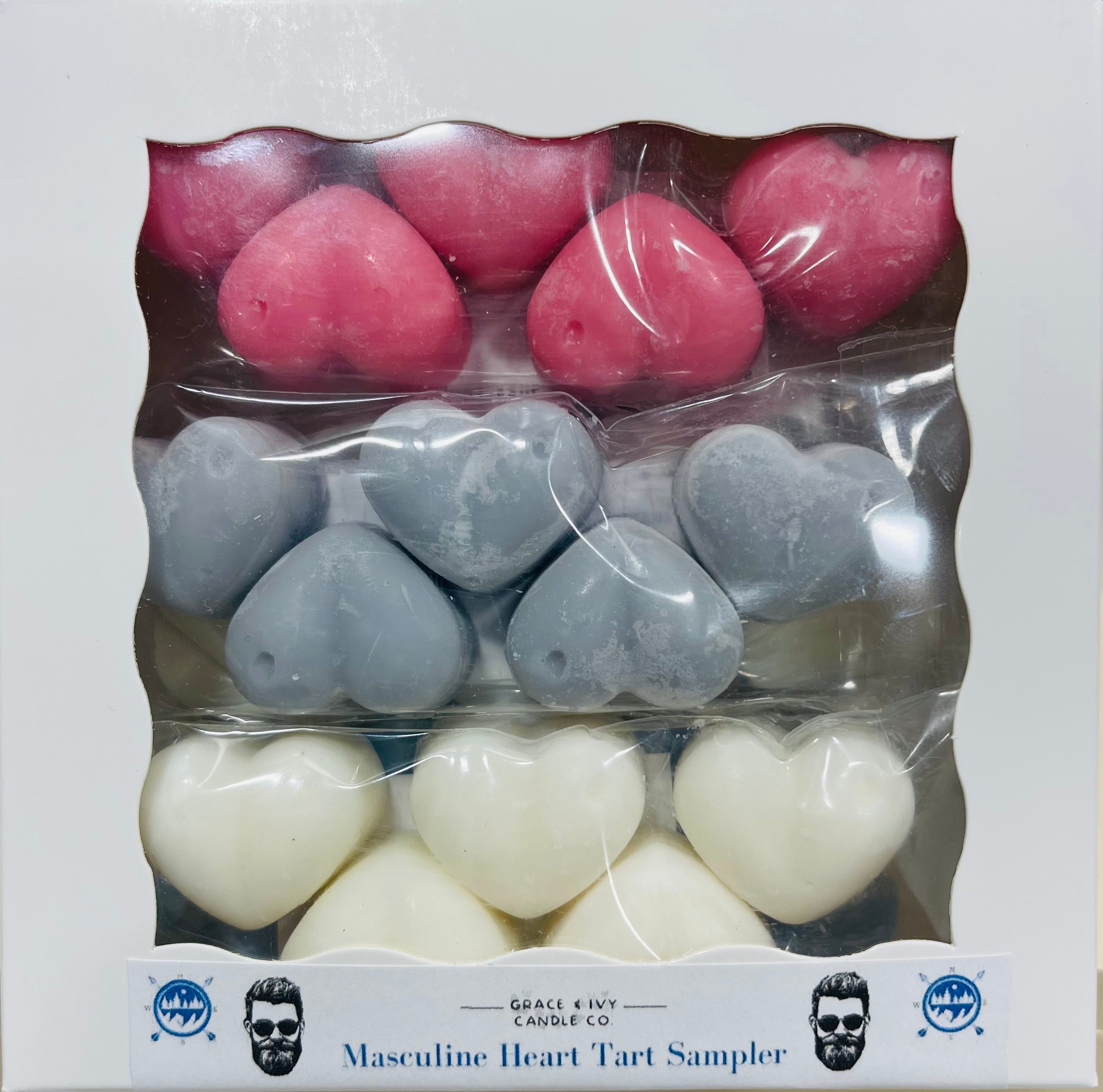 Heart Wax Tart Collection 9 Pack Boxes