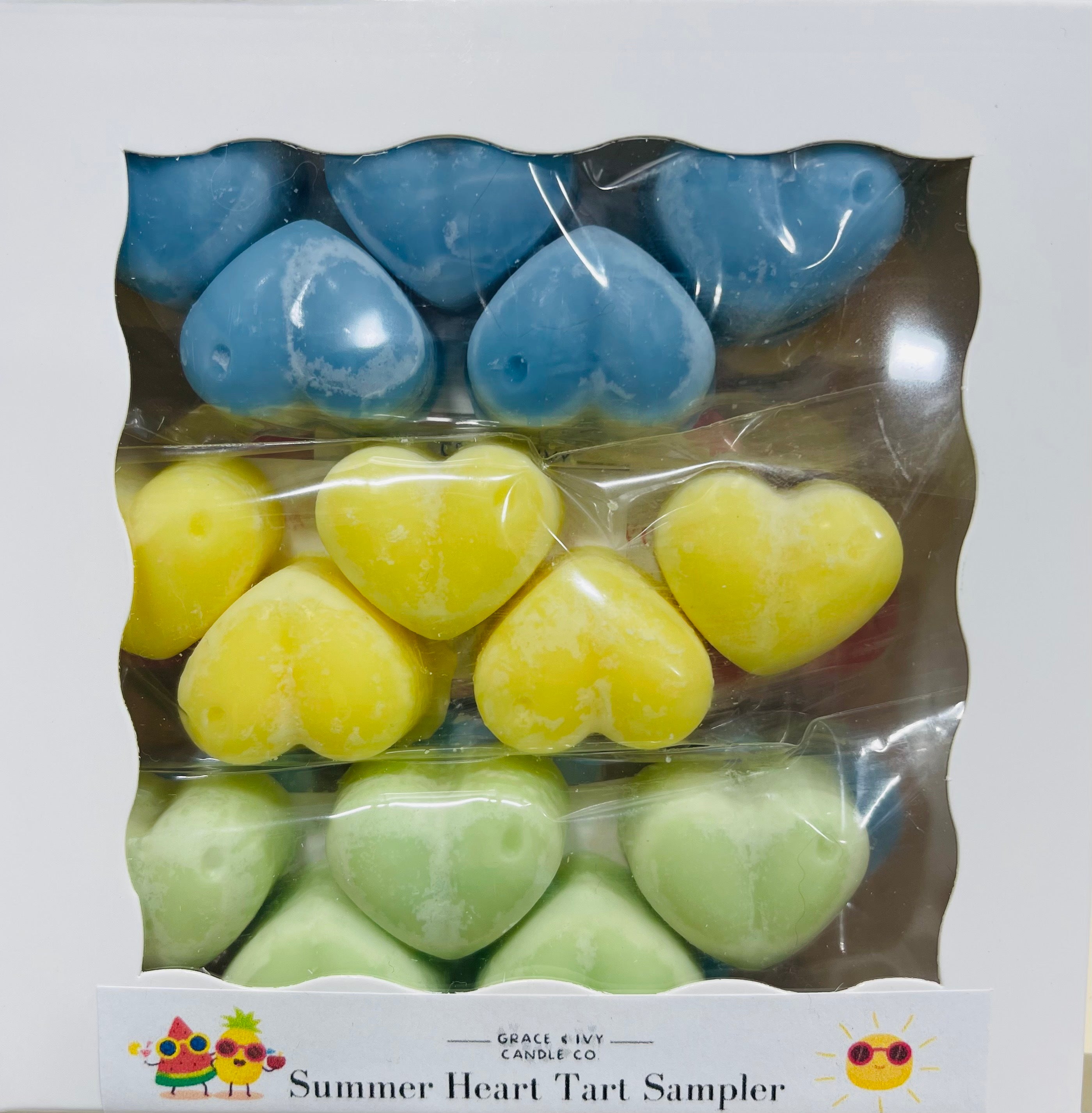 Heart Wax Tart Collection 9 Pack Boxes