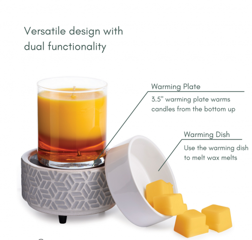 Warmer: Stone Hexagon 2-In-1 Classic